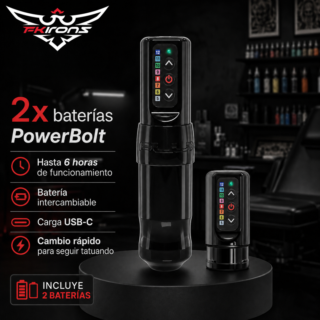 FK Irons Flux Stealth 2 Batteries