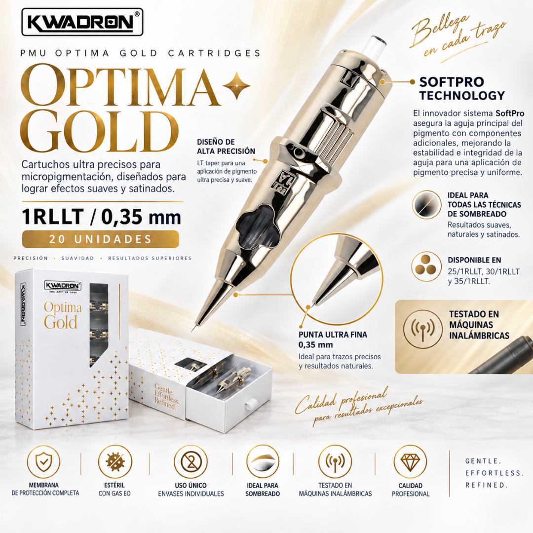 Kwadron Pmu Optima Gold 1RLLT 0,35 20Uds