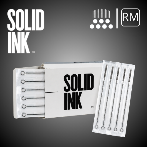 Agulhas de tinta sólida Rod Round Magnum