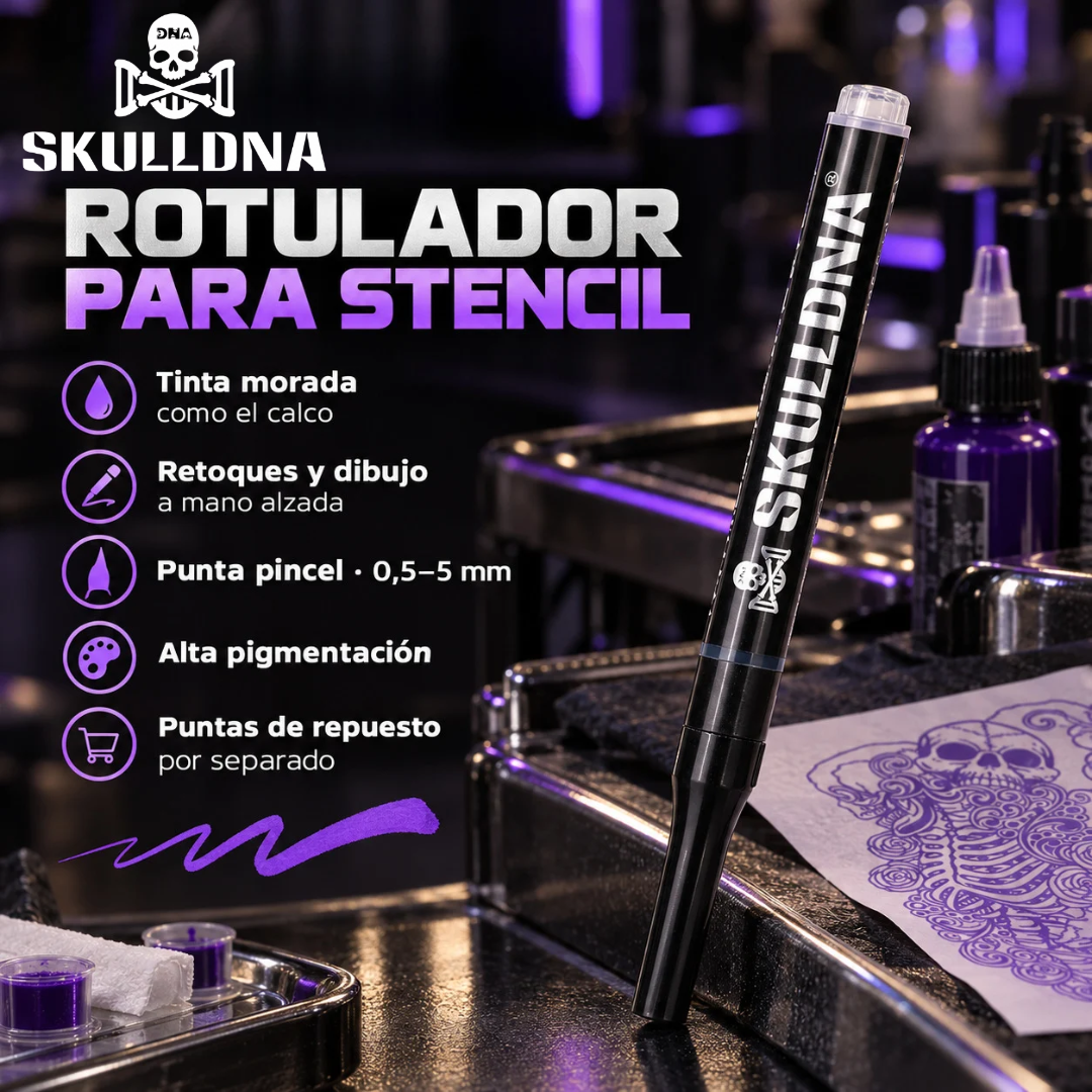 SkullDNA Rotulador Morado/Azul 5ml