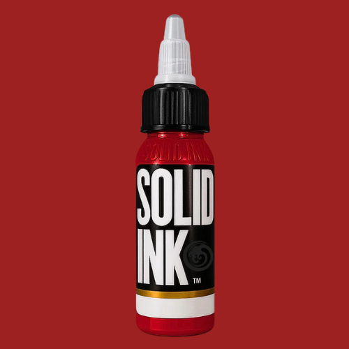 Tinta Sólida Super Vermelha