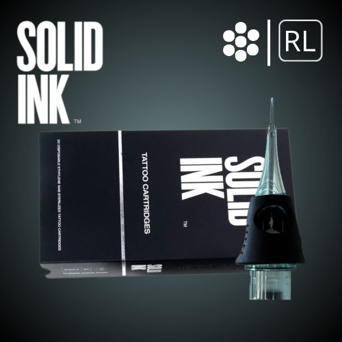 Cartucho de revestimento redondo de tinta sólida