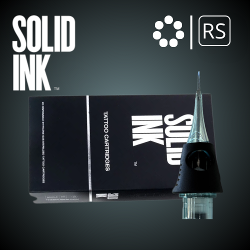 Cartuchos de tinta sólida redondos para sombreamento