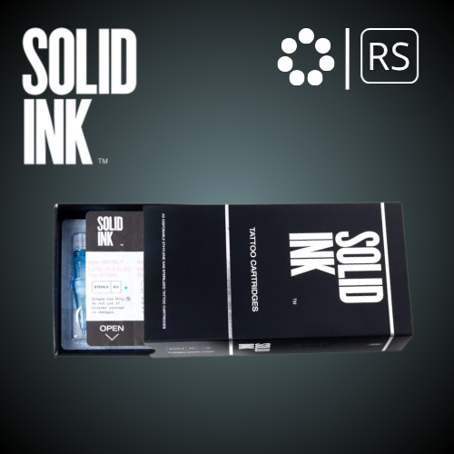 Cartuchos de tinta sólida redondos para sombreamento
