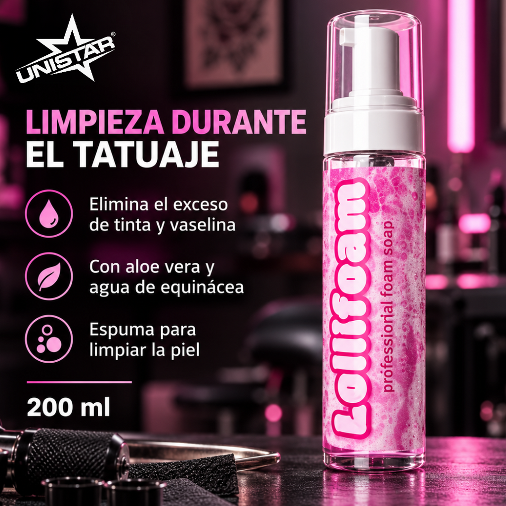 Sabonete Espumante Lollifoam 200ml