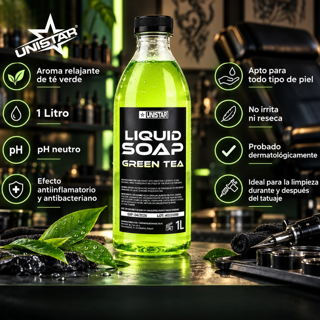 Sabonete líquido Unistar verde 1L
