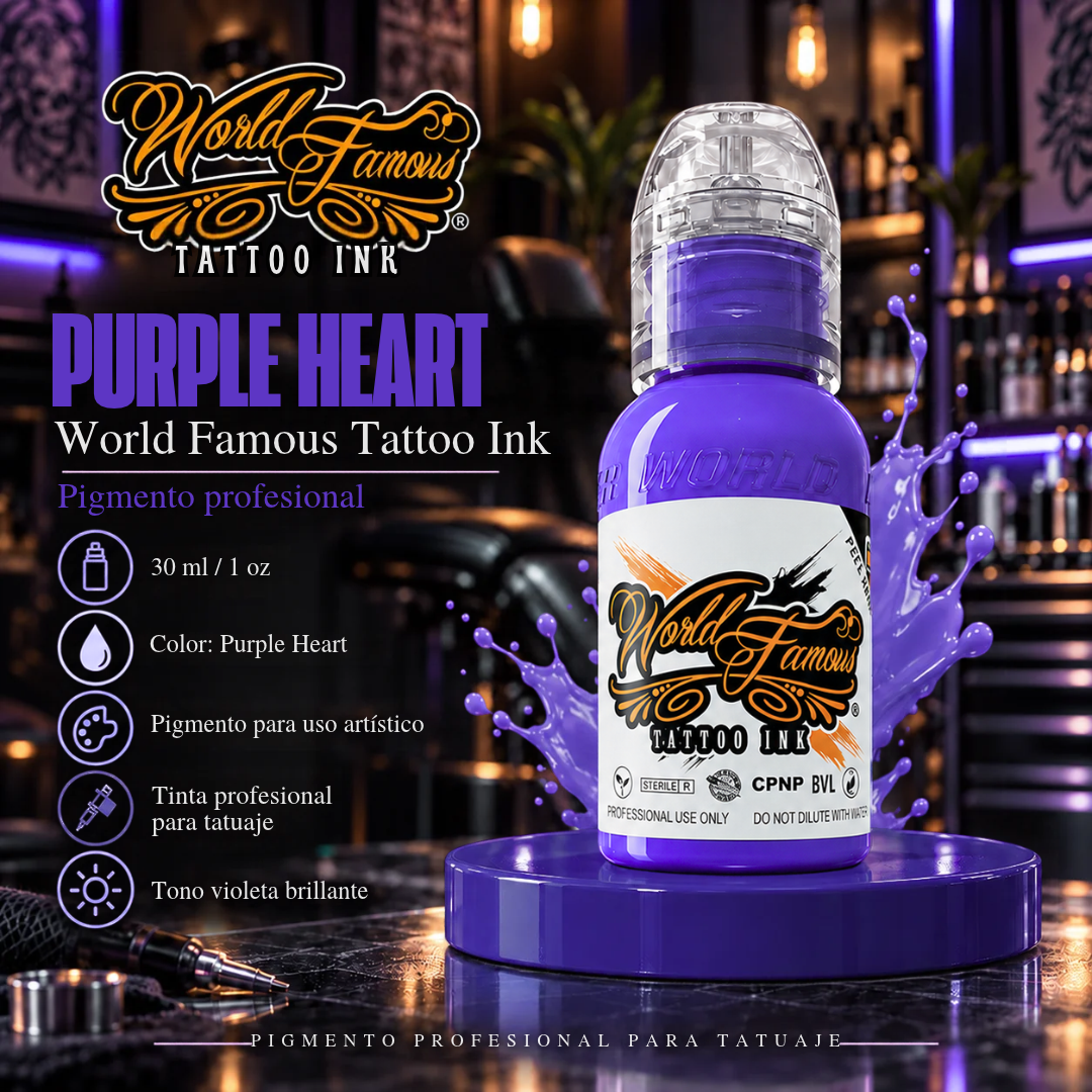 World Famous Ink Purple Heart 1oz
