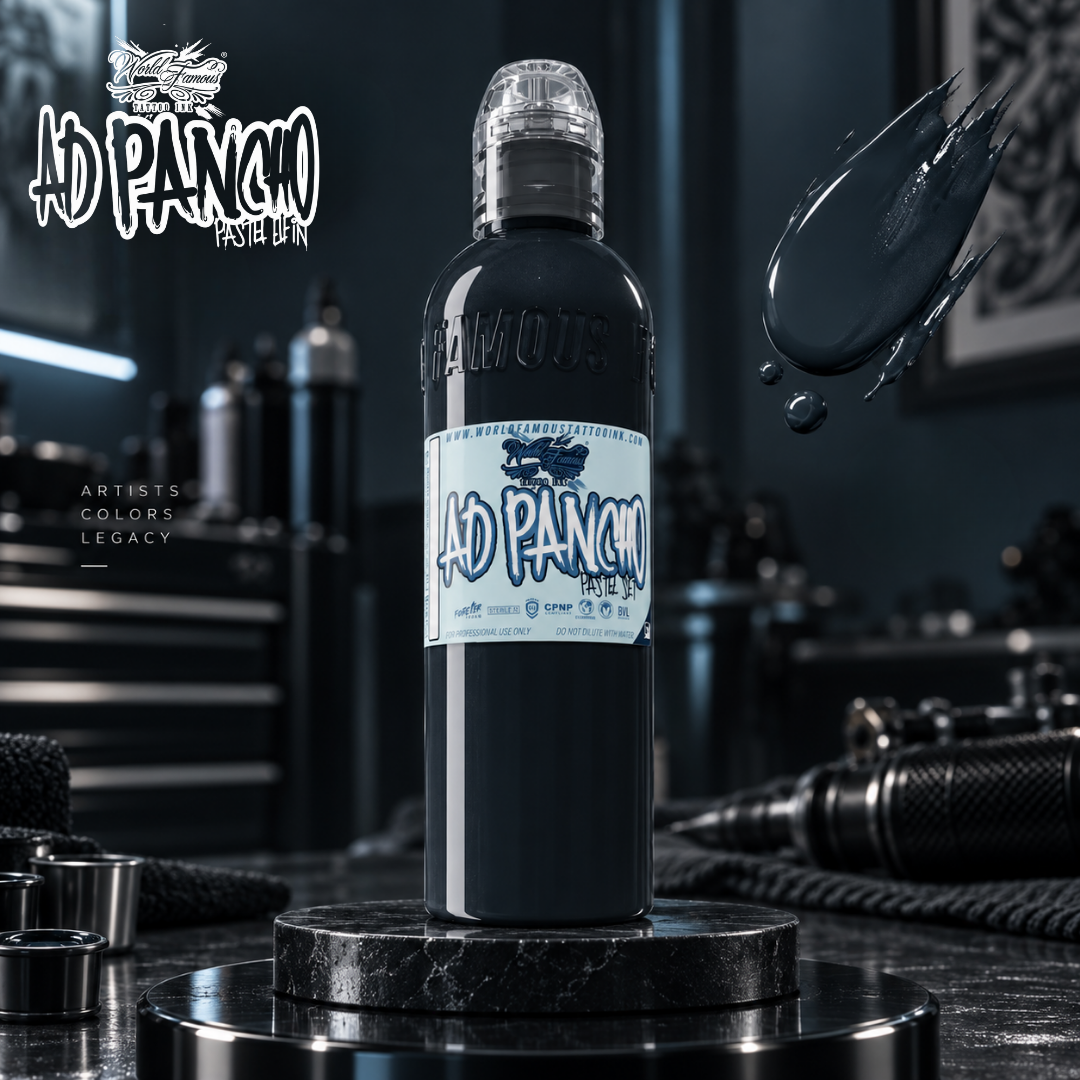 World Famous Ink AD Pancho Pastel Grey #4 120ml