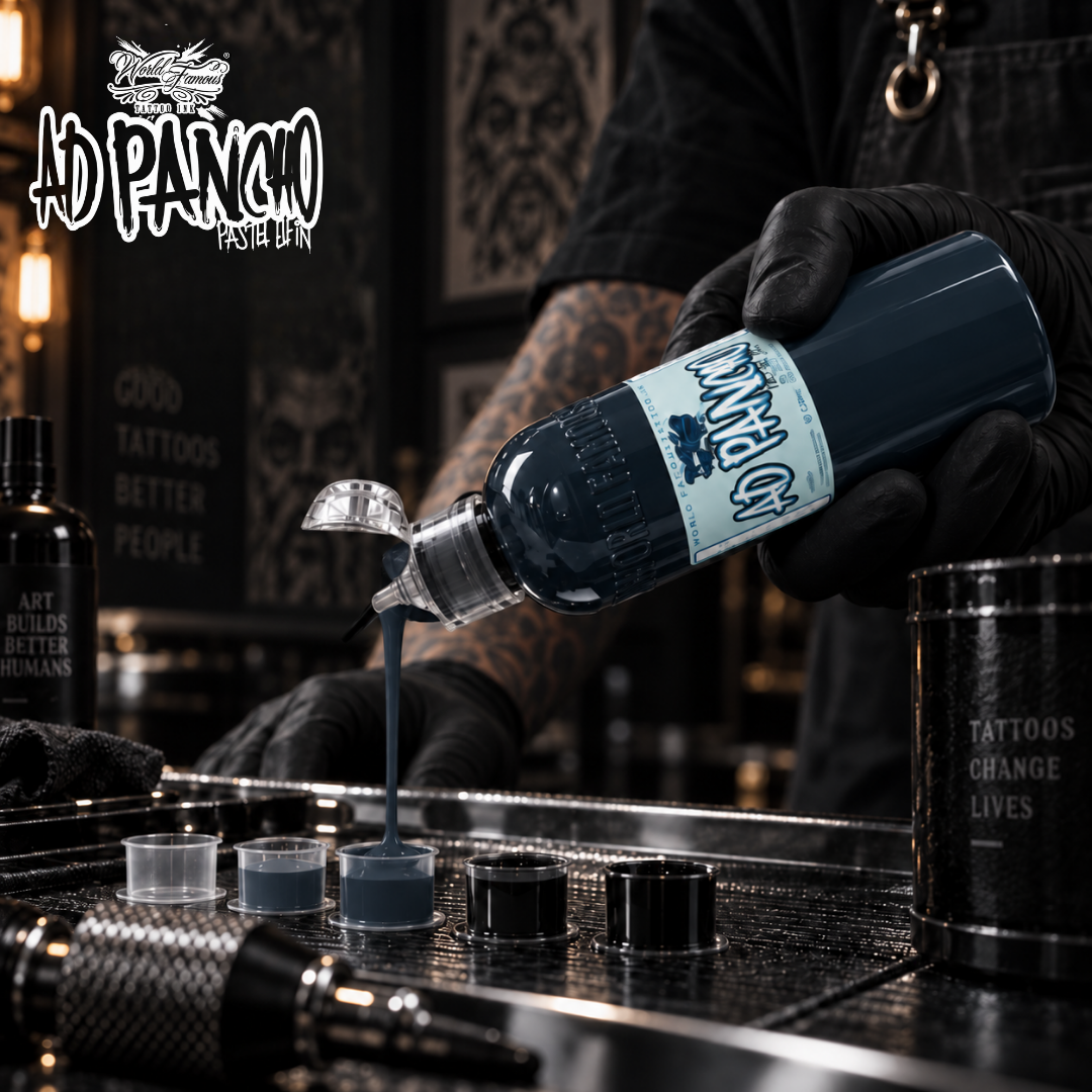 World Famous Ink AD Pancho Pastel Grey #4 120ml