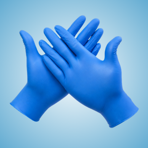 Guantes Nitrilo Azules Talla S