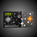 Guantes Nitrilo Extra Fuertes Negro Talla M