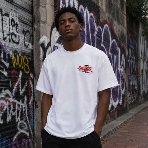 T-shirt branca Hink Dondi Metro
