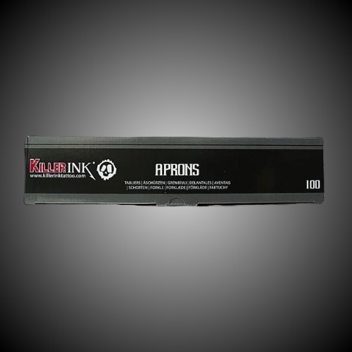 Avental descartável preto