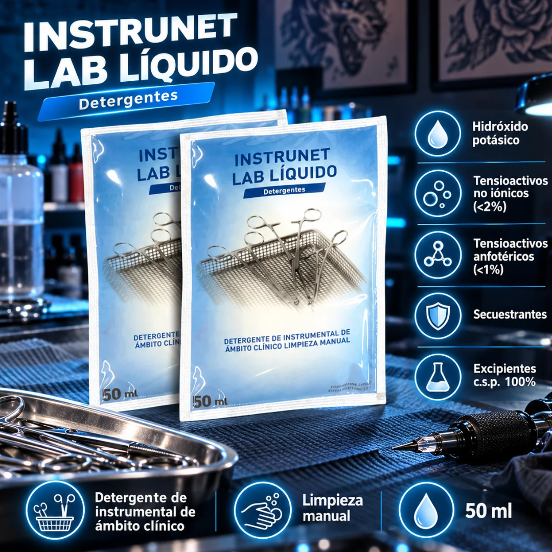Desinfetante para instrumentos de dose única Instrunet