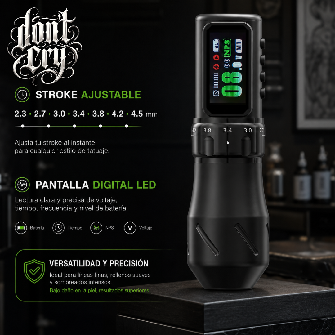 Don´t Cry Oeast Side Stroke Ajustable 2,3-4,5mm Black