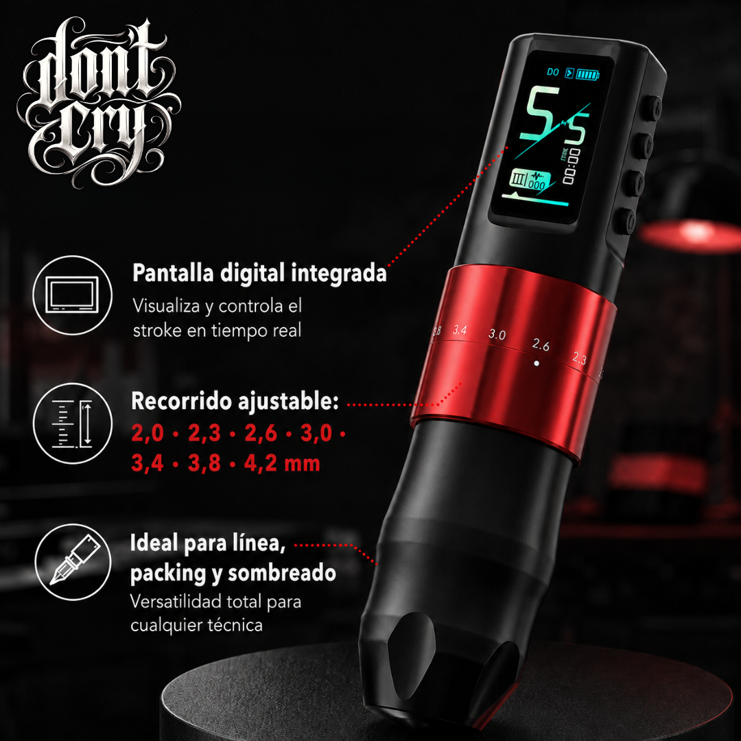 Don´t Cry Hood Stroke Ajustable 2,0-4,2mm Red