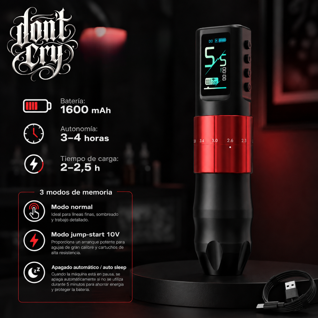 Don´t Cry Hood Stroke Ajustable 2,0-4,2mm Red