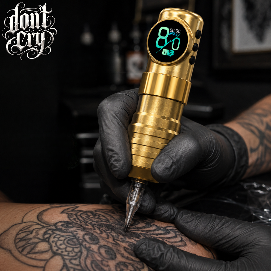 Don´t Cry Hustle Stroke 3,5mm Gold