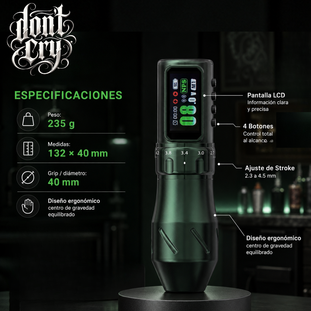 Don´t Cry Oeast Side Stroke Ajustable 2,3-4,5mm Green