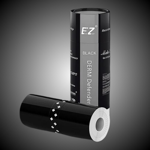 Rolo EZ Derm Defender Preto 15cm x 10m