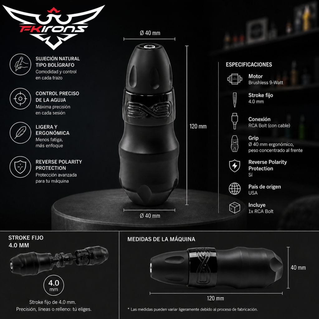 FK Irons EXO RCA Bolt