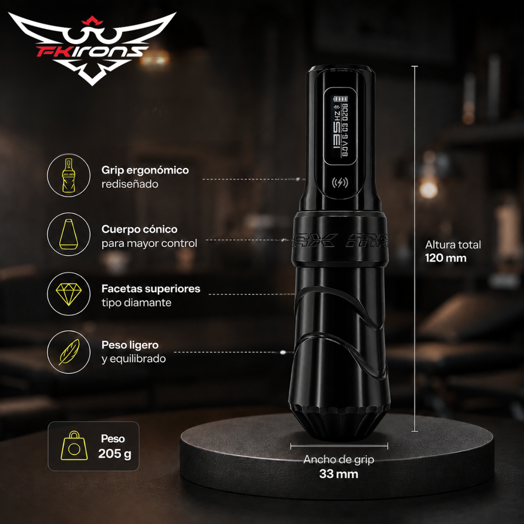 Ferros FK Flux Max Preto Fosco 4.0mm