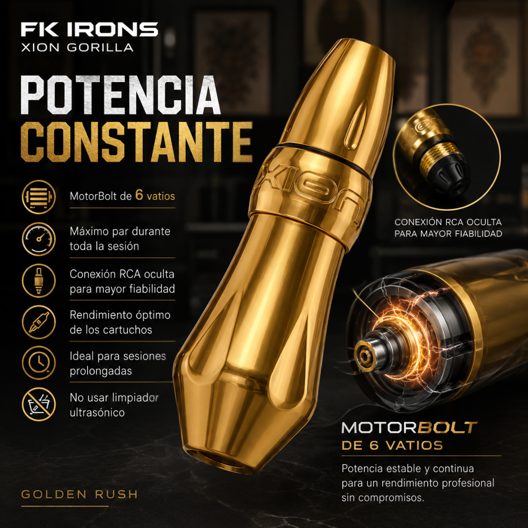 FK Irons Xion Gorilla Golden Rush