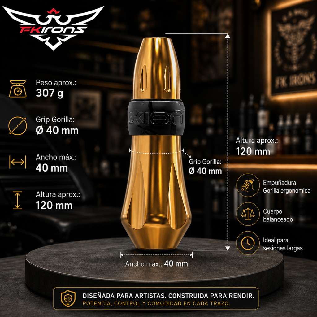 FK Irons Xion Gorilla Golden Black