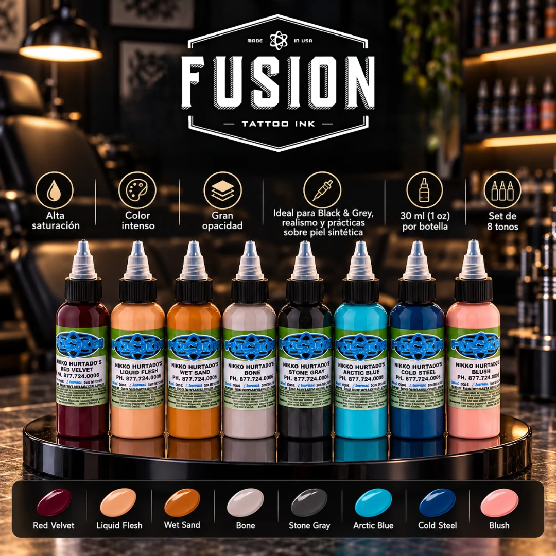 Fusion Ink Hurtado Signature Set x8 1oz