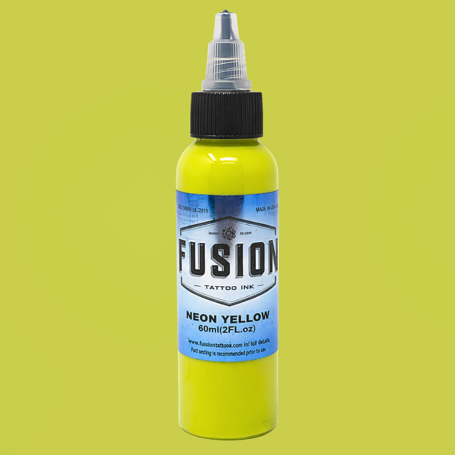 Fusion Ink Neon Yellow 1oz