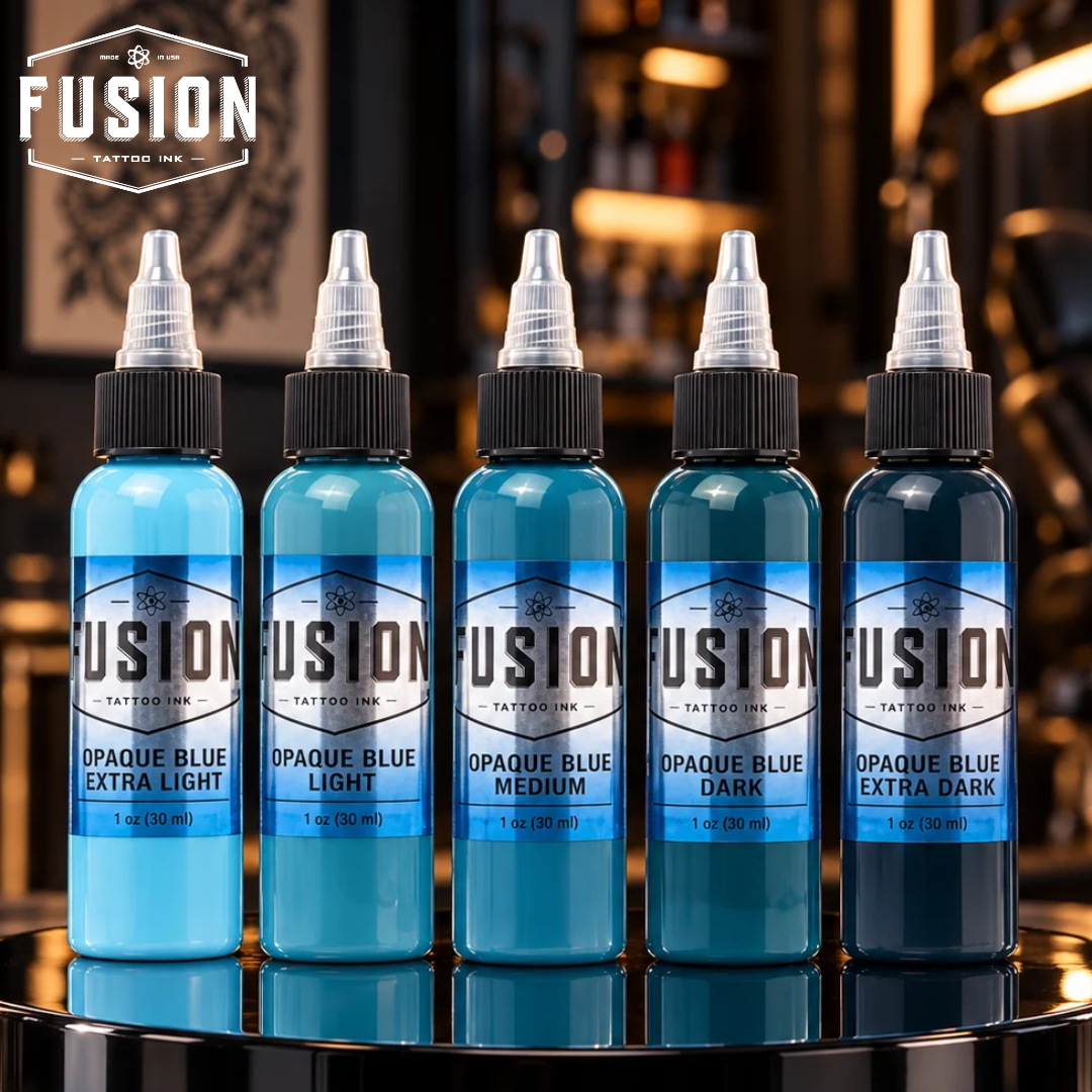 Fusion Ink Opaque Blue Set x5 1oz