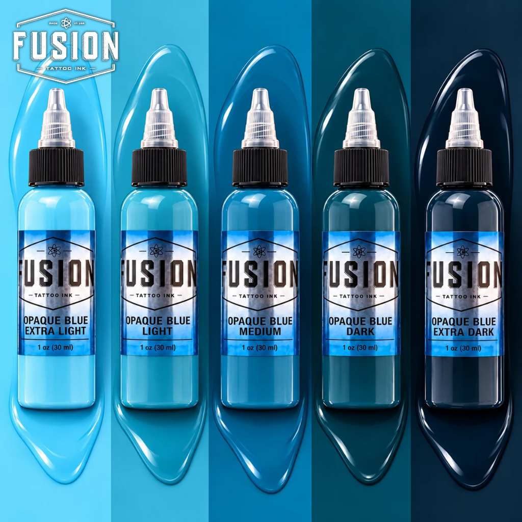Fusion Ink Opaque Blue Set x5 1oz