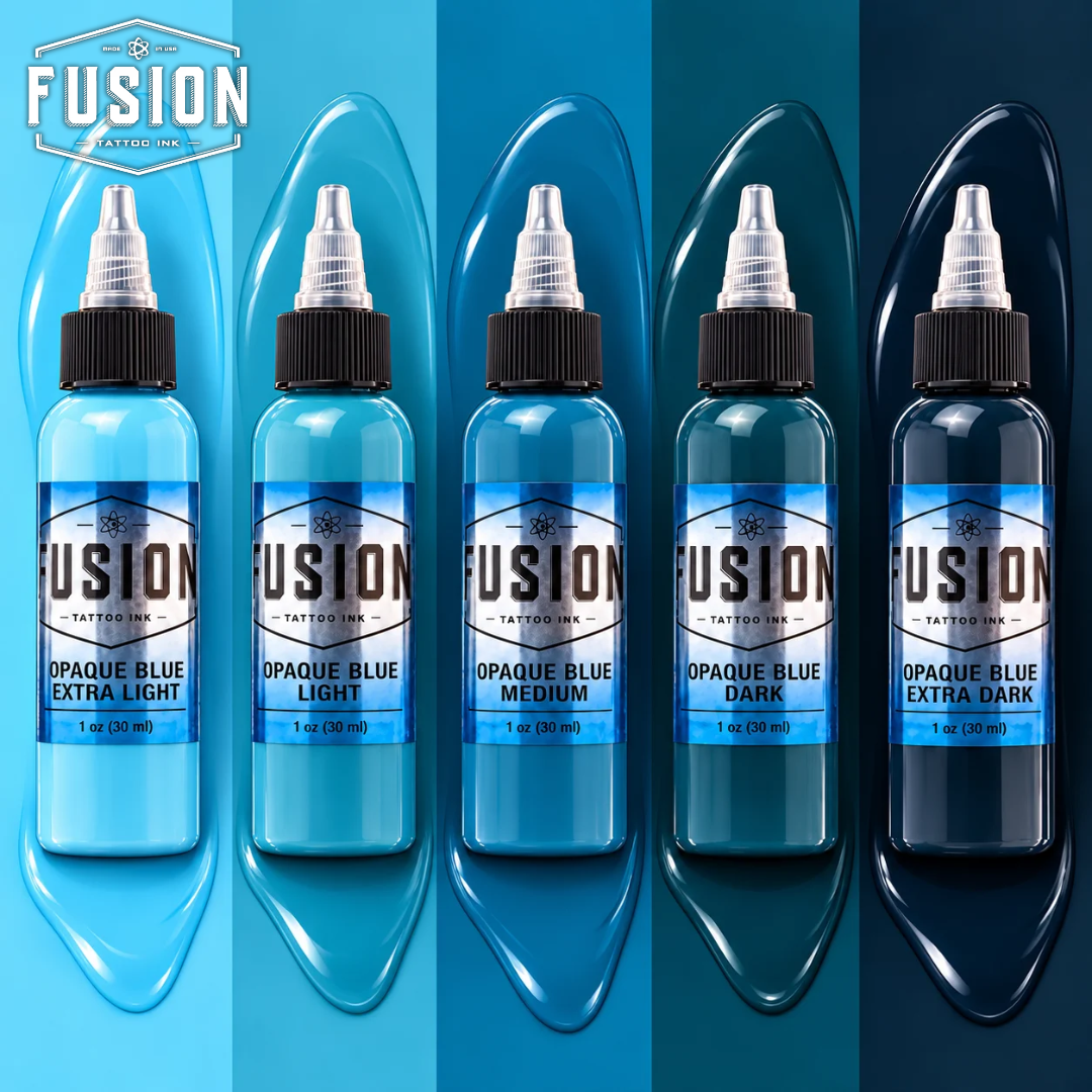 Fusion Ink Opaque Blue Set x5 1oz