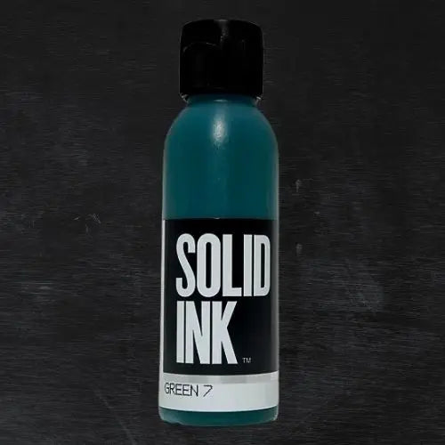 Solid Ink Old Pigments Green 7