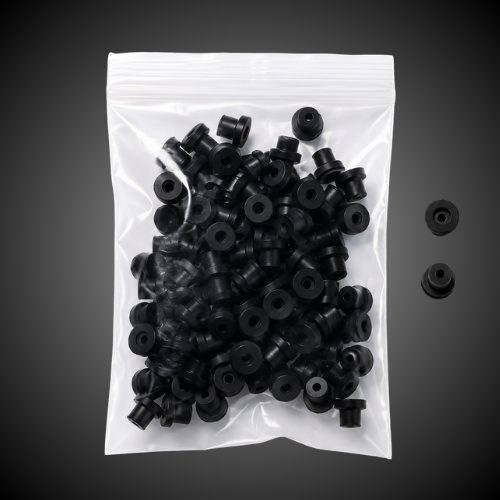 Grommets Tattoo Negro