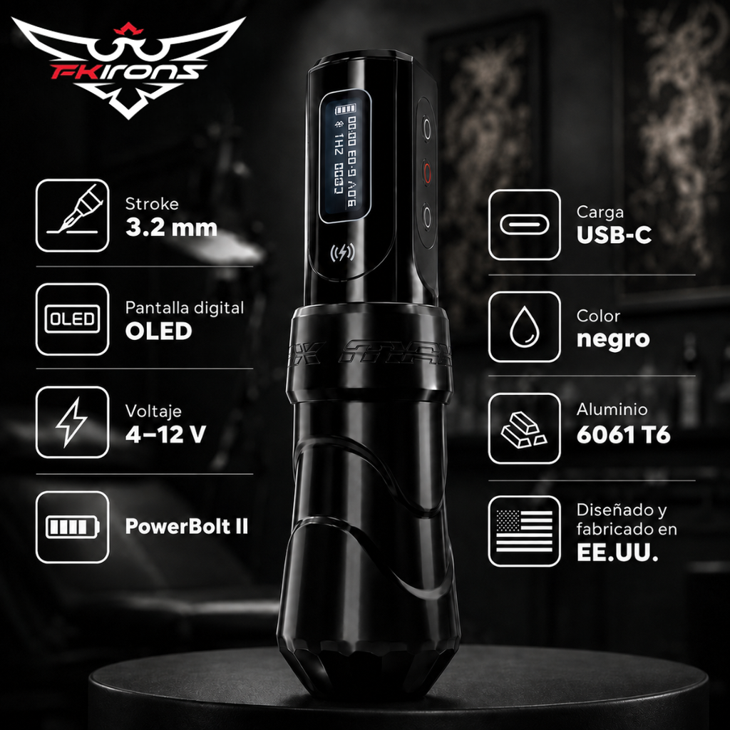 Ferros FK Flux Max 2x PowerBolt II Stealth 4.0mm 