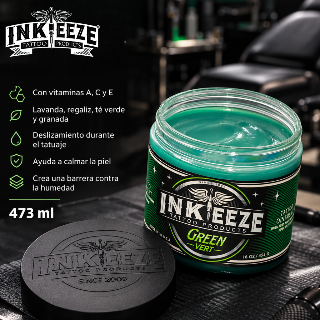 Pomada INK-EEZE Verde