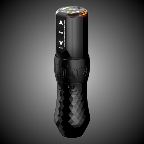 Ink Machines Cobra Tattoo Machine Grip 37mm Evil Black