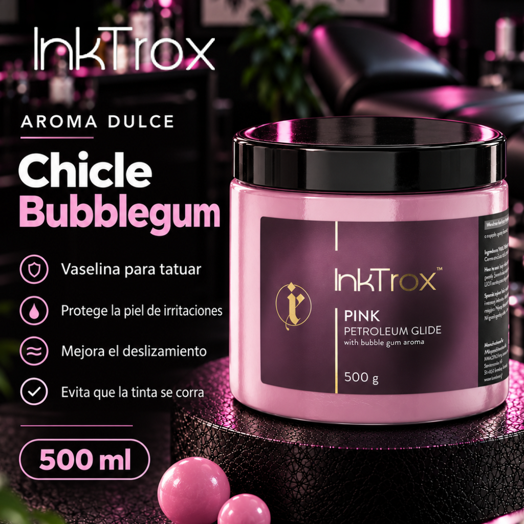 InkTrox Glide Rosa Chiclete 500g