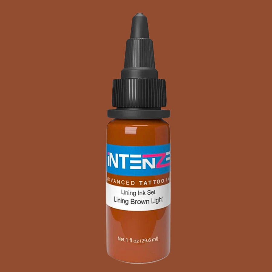 Tinta para eyeliner Intenze Ink castanho claro 28g
