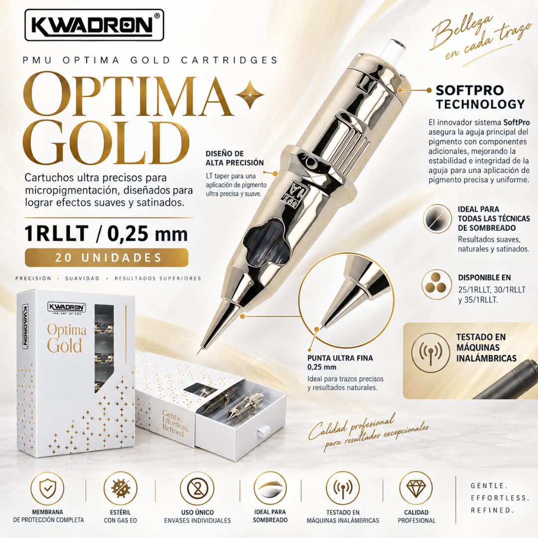 Kwadron Pmu Optima Gold 1RLLT 0,25 20Uds