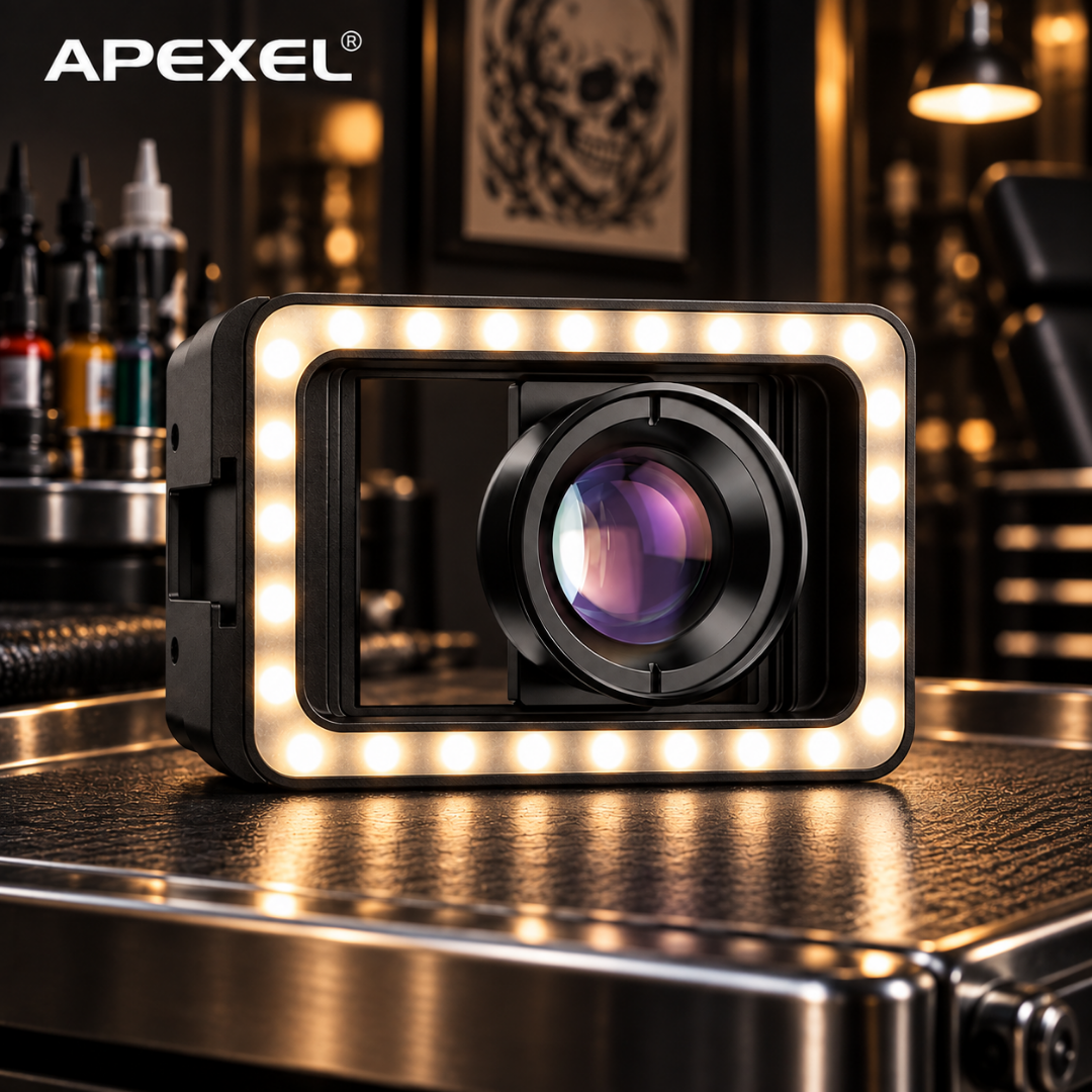 Lente Macro Y Luz LED Para Smartphone