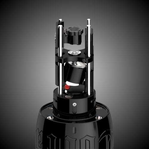 Ink Machines Cobra Tattoo Machine Grip 37mm Evil Black