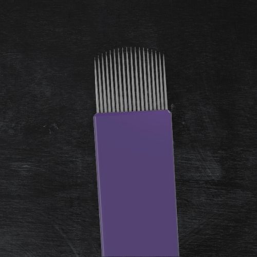 Microblades Beauty 0,18mm 18U Flat 50 unidades