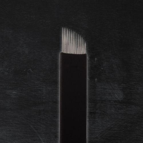 Microblading Brow Slayer Microblades Curvas Inclinadas 14 18 25 Unidades