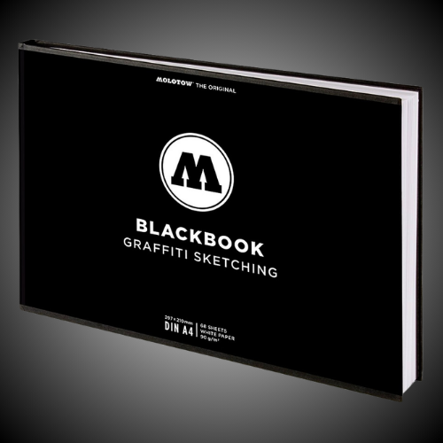Caderno de Esboços de Grafite Molotow DIN A4