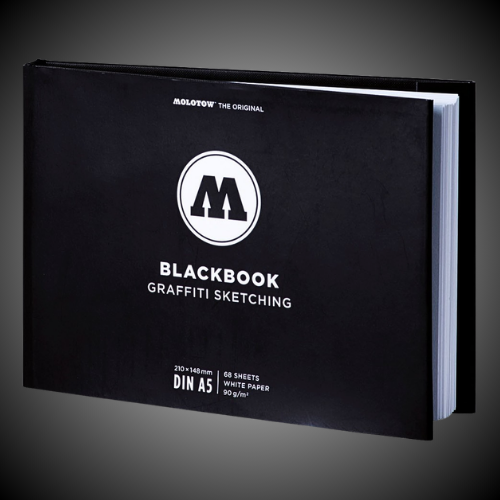 Caderno de Esboços de Grafite Molotow DIN A5
