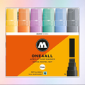 Conjunto de 6 Marcadores Acrílicos Pastel One4all de 15mm da Molotow