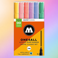 Molotow Pack 6 One4all Acrylic Markers 2mm Pastel Classic Set