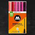 Molotow Pack 6 Rotuladores Acrílicos One4all 2mm Pink Set